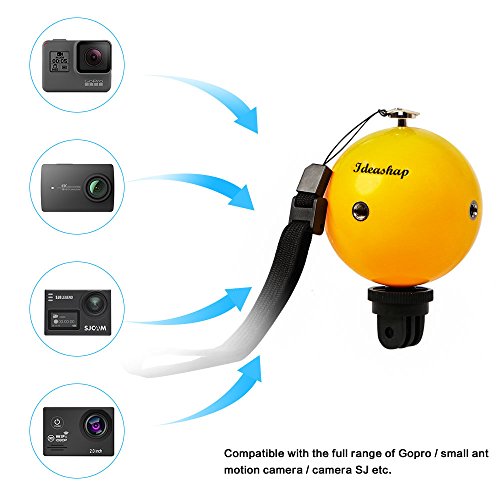 Ideashop-ProFloat-Waterproof-Floating-Ball-Grip-Compatible-with-all-GoPro-Cameras-Hero-5-Session-Black-Silver-Hero-2-3-3-4-Action-Camera-Floaty-Gadget-Underwater-Accessories-5PCS