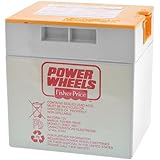 Power Wheels by FISHER-PRICE 00801-1661 Orange TOP Battery