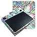 Mama Mouth Slim-Book Folio Carry PU Leather Cover for Wacom Intuos Draw CTL490DW CTL490DB/Art CTH490AK CTH490AB/Comic CTH490CK CTH490CB/Photo CTH490PK Digital Drawing Tablet,Love Tree