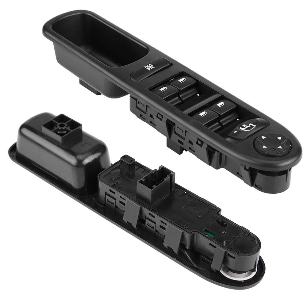 Power Master Window Switch Right Front Right Window Control Button Car Accessory Fit for 207 OE 6490.EH 6490EH 6554.QF 6554QF 96642444XT+6490.eh