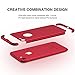 iPhone 7 Case RANVOO Stylish Slim Hard Case with 3 Detachable Parts for Apple iPhone 7 Only, Tango Red (Colorway Released in May 2017), [CLIP-ON]