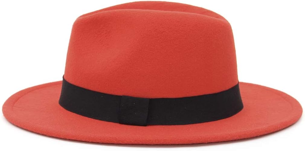 MARRYME Chapeau Fedora Homme Chapeau Trilby Feutre Femme ...