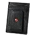 Alpine Swiss Mens Wallet Leather Money Clip Thin Slim Front Pocket Wallet