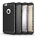 iPhone 6s Case,iPhone 6 Case,GEENKER Heavy Duty Dual Layer Rugged Shock-Absorption Soft Silicone Bumper and Anti-Scratch Hard Rigid PC Cover Combo Hybrid Protective Case for Apple iPhone 6/6s-Black