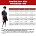 REALON Kids Wetsuit for Toddler Girls Boys and Youth,3mm Neoprene Swimsuits Children Wet Suits 2mm Shorty/Full Long Sleeve Back Zip in Cold Water Warmth for Swimming Diving Jet Skiing Surfing