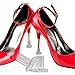 FZBNSRKO 20 Pairs Cylinder Shape High Heel Protectors Shoes Stopper Cover Clear -Walk Safely on High Heels Shoe Cover,Fits for Heel Size 0.39 inch