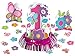 American Greetings Sweet Girl 1st Birthday Table Decorating Kit, Multi Sizes, Multicolor