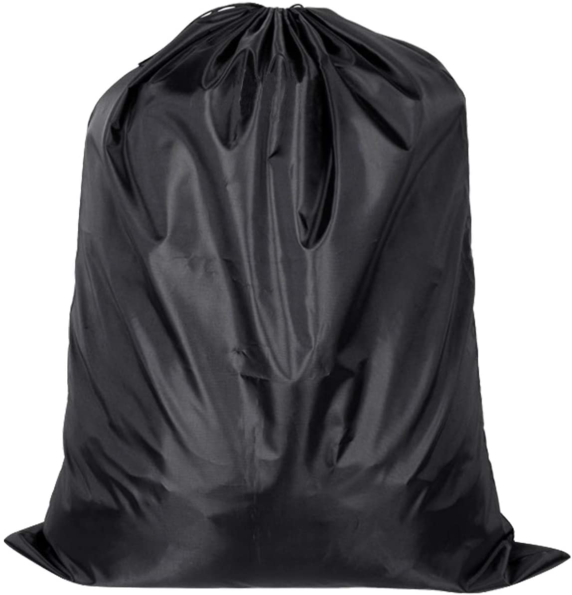 Fodlon Extra Large Drawstring Bag, 110cm x 140cm Waterproof Storage Bag, Oxford Fabric Quilt Organizer Bag for Toy, Bedding,Underbed,Clothes,Shoes Duvet Blanket (110cm x 140cm), Black