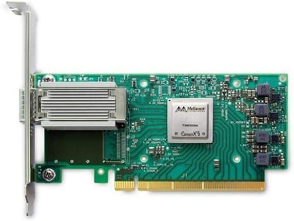 Mellanox ConnectX-4 EN MCX415A-CCAT - Network adapter - PCIe 3.0 x16 - QSFP x 1, Mettalic