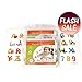 60 Count Disposable Placemats (Play)cemats for Babies and Toddlers, Creates a CLEANER eating SURFACE