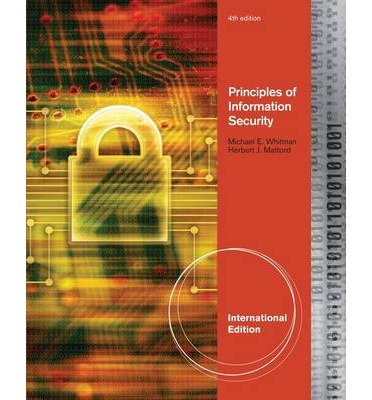 [(Principles of Information Security )] [Author... 1111138230 Book Cover