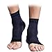 ASOONYUM Plantar Fasciitis, Ankle Brace for Roller Skates for Women, Compression Socks for Men Heel Spurs/Eases Edema/Swelling/Increases Circulation, Foot Brace Dark Black Blue Nylon Spandex