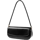 MoreFarther Leather Shoulder Bags for Women, Mini Cute Everyday Purses Trendy, Women's Hobo Handbags with Magnetic Closure