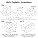 AVIDITI Shipping Boxes Multi-Depth 12