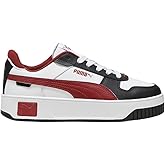 PUMA Womens Carina Street Sneakers Shoes Casual - Black, Red, White