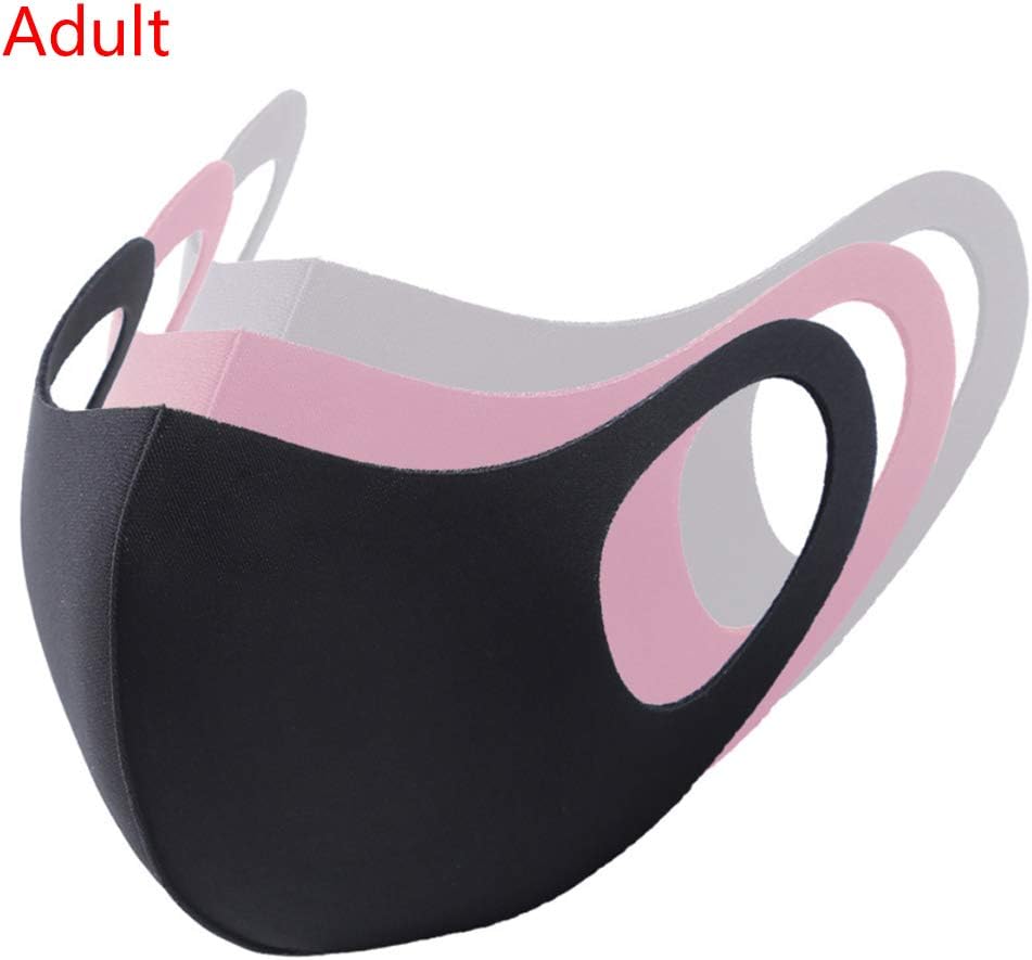 fafababy 3 Pcs/Set Kids Adults 3D Reusable Waterproof Anti Pollution Dustproof Protective Face Cloth Mouth Cover