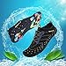 PENGCHENG Mens Womens Water Sports Shoes Quick-Dry Lightweight Barefoot Wide Feet Toe Solid Drainage Sole for Swim Diving Surf Aqua Pool Beach Jogging Trip