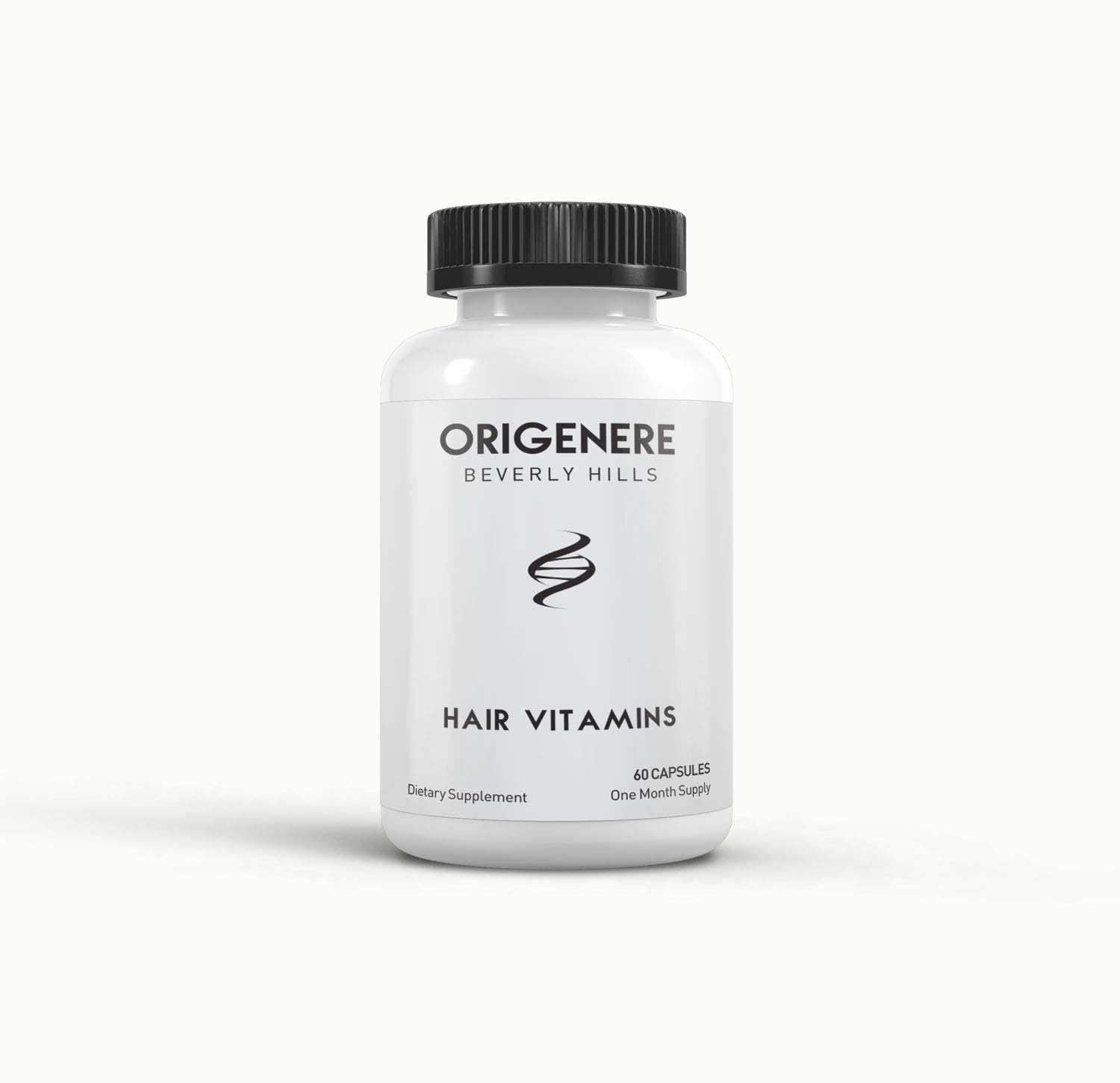 Origenere - Hair Vitamins - for Hair Loss/Thinning Hair - New Formula - 60 ct: Health & Personal Care
