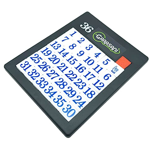 Number Slide Puzzle Brain Teaser IQ Game (35 Number) Pricepulse