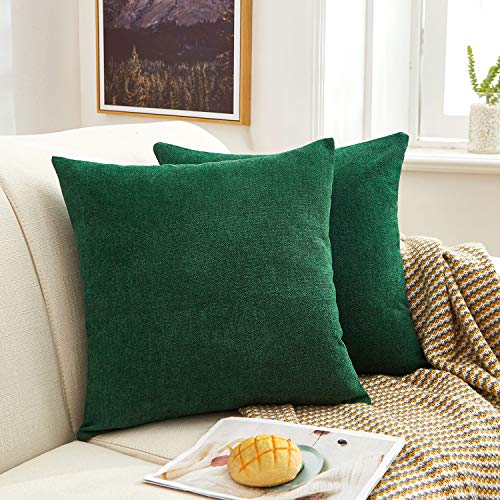 chenille throw pillows with fringe