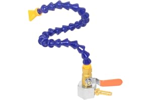 Joywayus 1/4PT Thread Adjustable Magnetic Base Coolant Oil Water Hose Pipe
