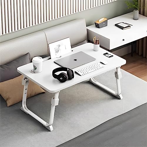 ALMEKAQUZ Laptop Bed Desk,23 Inch Adjustable Laptop Lap Desk Tray Table