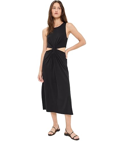 Beyond Yoga Women's Featherweight At The Ready Square Neck Dress, Nocturnal Navy, XX-Large at Amazon Women's Clothing store