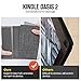 Ayotu Fabric Case for Kindle Oasis(9th Gen, 2017 Release) Thinnest and Lightest,Durable Soft Fabric Cover with Auto Wake/Sleep Function,(Not Fit All-New Kindle Oasis 10th Gen, 2019),KO2 The Gray
