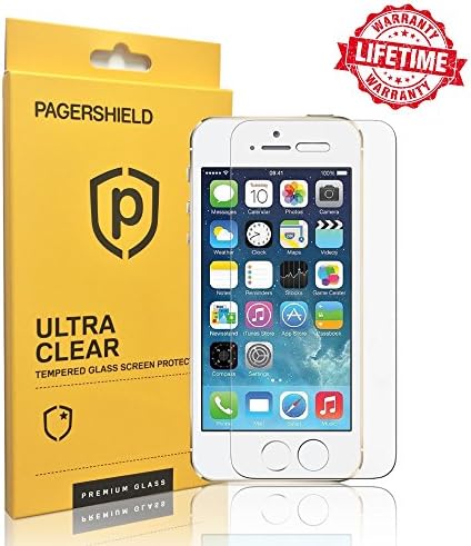 iPhone 5/5c/5s/5se Screen Protector, Premium Japanese (AGC Asahi Glass) Tempered Glass 9H Hardness 3D Touch Compatible HD Ultra Clear 0.3mm Thickness