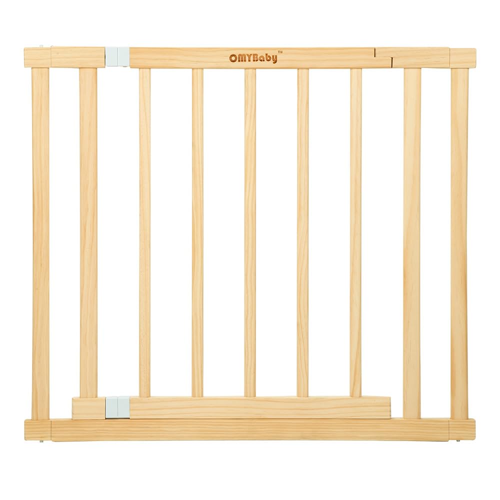 Photo 1 of 1PC Door Panel for Wooden Baby Playpen, Changeable & Expandable Baby Gate Playard Wooden Play Fence Accessories, Large Wood Playpen Panel Safe Play Area Kids Activity Center Accessories (Door)