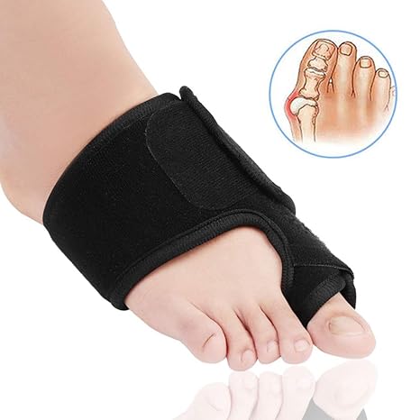 Kireina 2 Paar Bunion Relief Corrector Einstellbare Bunion Splints Schutzhüllen Zehenseparatoren Schmerzlinderung bei Hallux 