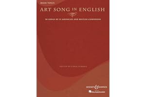Art Song in English – 50 Songs by 21 American and British Composers | High Voice Sheet Music | Classical Vocal Collection for Singers and Students | Boosey and Hawkes Edition