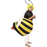 OrionVista Inflatable Bumble Bee Costume Adult Blow Up Halloween Costumes For Women Men Party Cosplay Size