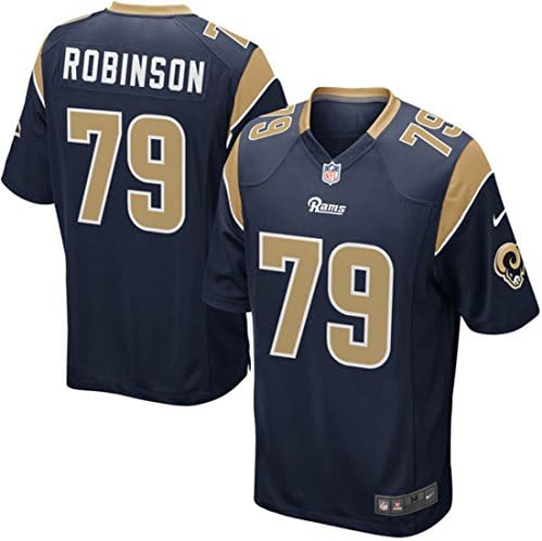 Rams Robinson 79# Mens Los Angeles Sports Elite Football Jersey X-Large