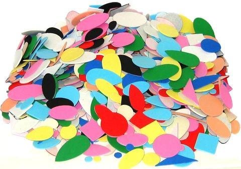 Creation Station Craft Foam Shapes Peel and Stick