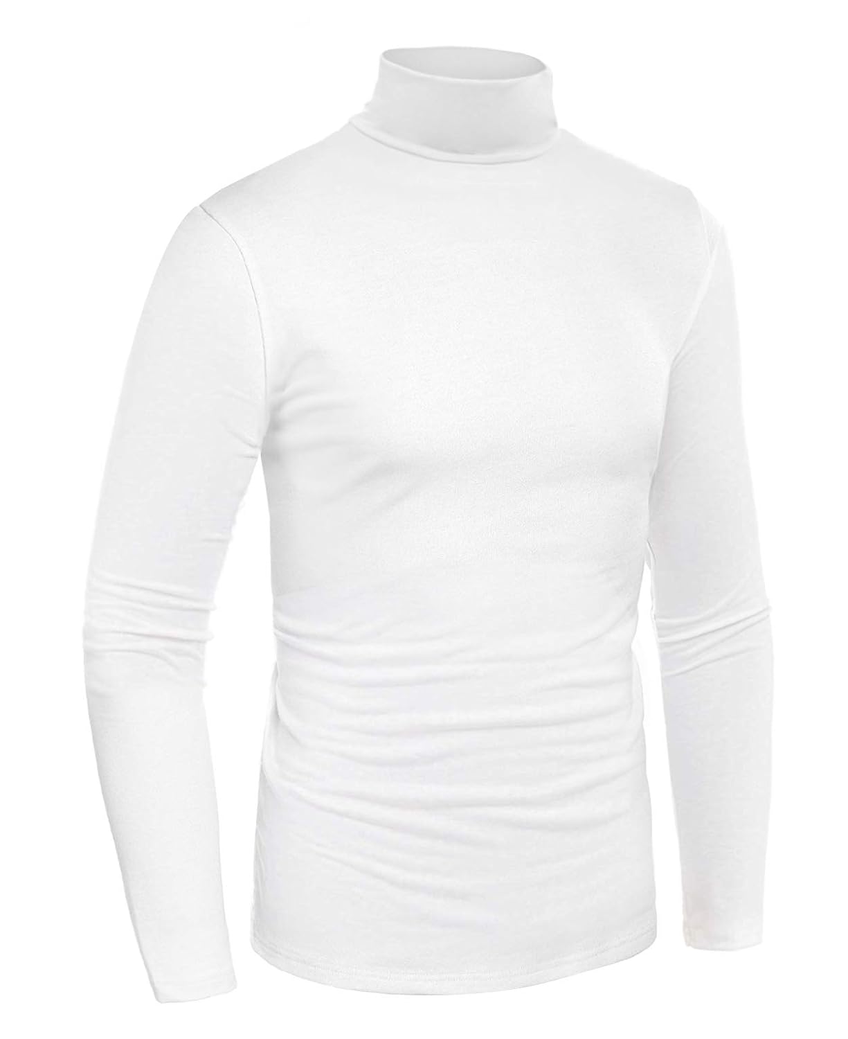 thermal mock turtleneck