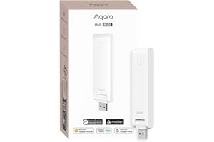 Aqara Smart Hub M100 for Home Automation, Matter Controller, Thread Border Router, Features Aqara Zigbee (Not Third-Party), Wi-Fi, Supports Amazon Alexa, Apple HomeKit, IFTTT, Home Assistant