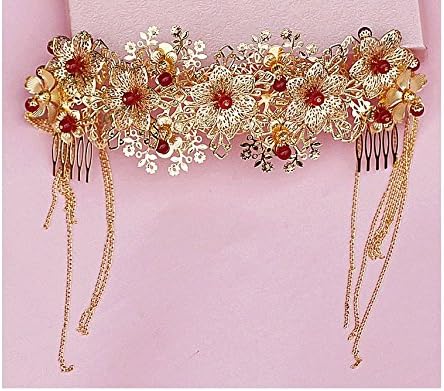 Continental fashion bridal Baroque golden pearl hair bands Wedding ceremony Frontlet headdress Bridesmaids Original handmade hair bands Wedding Gifts