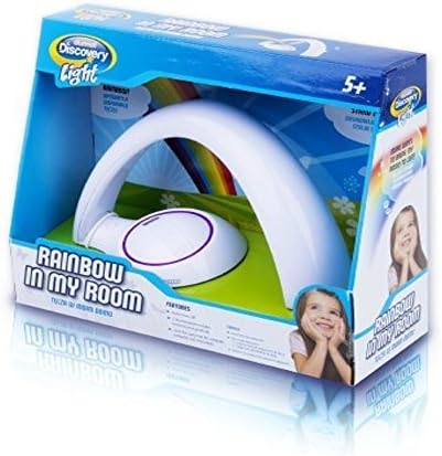 Dumel Light Rainbow Projector Night Lamp Bedside Kids Bedroom Decor Gift Baby Nursery Toy