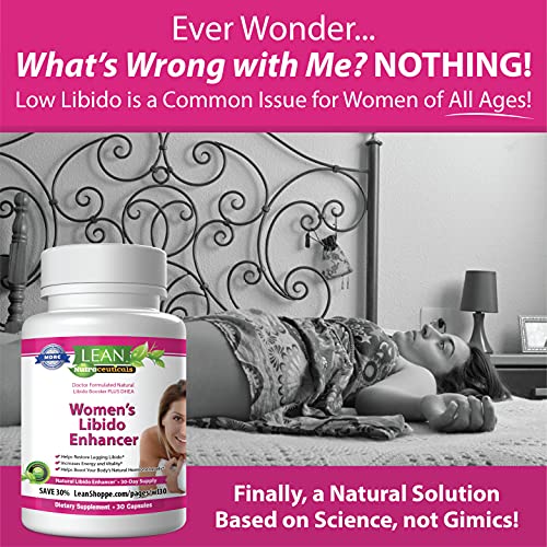 Lean Nutraceuticals Libido Booster for Women Doctor Formulated