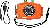 Intova Duo Waterproof HD POV Sports Video Camera, Orange