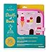 Jaq Jaq Bird Doodle It & Go Erasable Book (Ice Cream) | Non Toxic Reusable Compact Travel Chalk Doodle & Drawing Book for Kids and Children