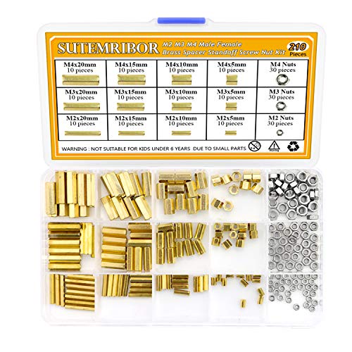 1 Sutemribor+420PCS+Female+Standoff+Assortment