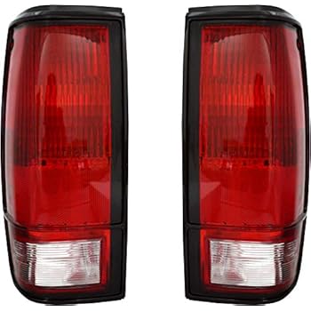 Amazon.com: Chevrolet S10 Tail Lights - Left & Right Rear / back Tail