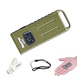 MecArmy SGN3 160 Lumens CREE XP-G2 LED USB Rechargeable Keychain Flashlight with UV and Red LEDs EDC Mini Micro Sized Flashlight with SKYBEN USB Light (Green)