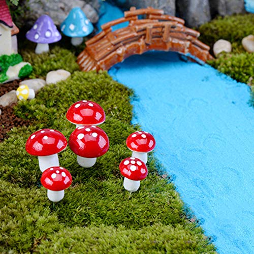 Tokenhigh 103 Stück Miniatur Ornament Set für DIY Mini Craft für Garten Zubehör Puppenhaus Dekoration Kinder Miniatur… – Bild 5