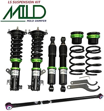 Amazon Mild Damper 車高調キット ラテラルロッドのセット Suzuki Da17v 17w エブリィ エブリィワゴン専用 Fr 4wd サスペンション Pgfk Mldk Rsk22 Lrs4 Libra ライブラ マイルドダンパー 車高調キット 車 バイク