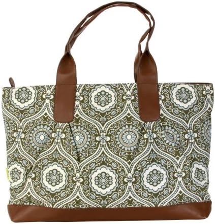 Amy Butler Abina Oversized Tote,Treasure Box Carob,one size