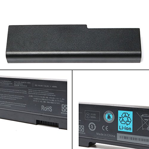 10.8V 48Wh New Laptop Battery for Toshiba PA3817 PA3817U-1BRS PA3819U-1BRS;Toshiba Satellite C655 L675 L675D L700 L745 L750 L750D L755 L755D M640 M645 P745 P770 P775