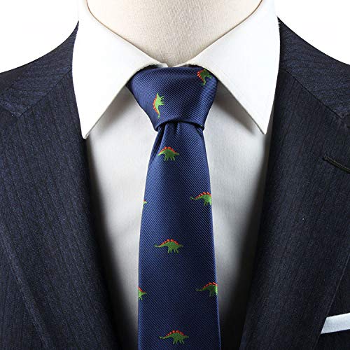 image for AUSCUFFLINKS Animal Ties | Woven Skinny Neckties | Gift for Men | Work